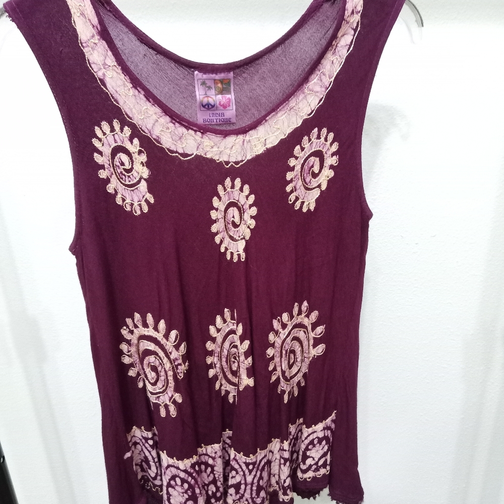 Purple tank top